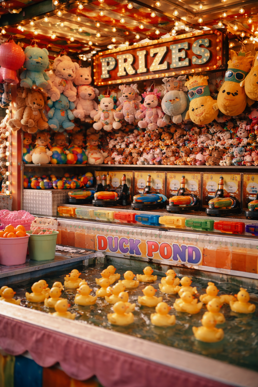 Couple holding hands at carnival during golden hour photo session Hartford County CT